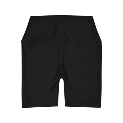 Diasporic Love Collection High Waisted Yoga Shorts