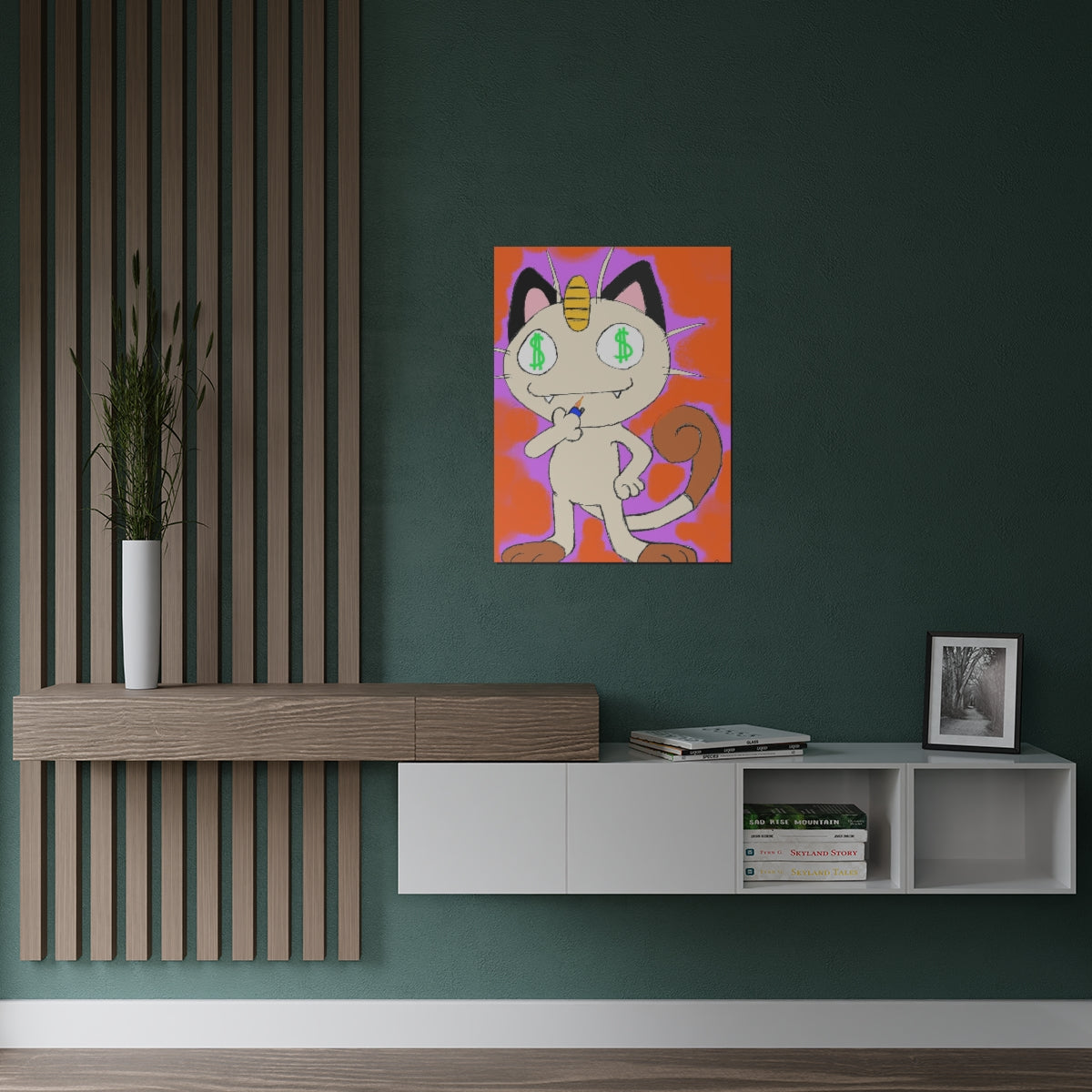 Untitled PocketMonster Feline Poster