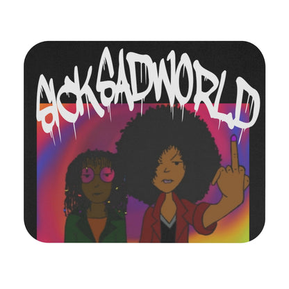 'SICKSADWORLD' Mouse Pad (Rectangle)